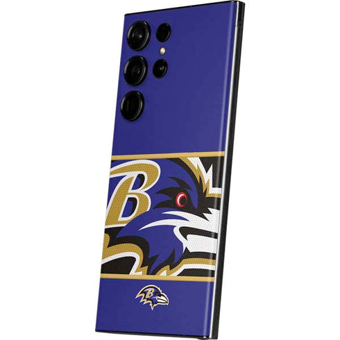 NFL Baltimore Ravens Zone Block Galaxy S23 Ultra Skin