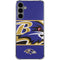 NFL Baltimore Ravens Zone Block Galaxy S24 Plus Clear Case