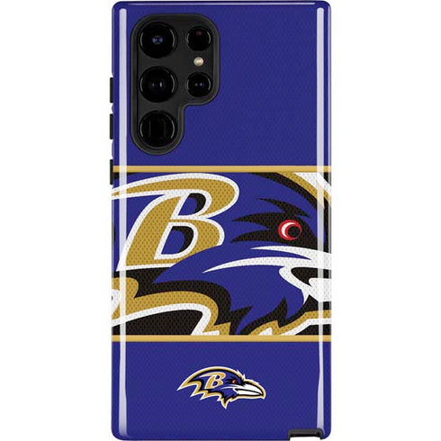 NFL Baltimore Ravens Zone Block Galaxy S24 Ultra Impact Case