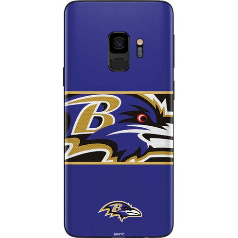 NFL Baltimore Ravens Zone Block Galaxy S9 Skin