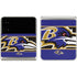 NFL Baltimore Ravens Zone Block Galaxy Z Flip3 5G Skin