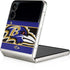 NFL Baltimore Ravens Zone Block Galaxy Z Flip3 5G Skin