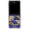NFL Baltimore Ravens Zone Block Galaxy Z Flip5 5G Clear Case
