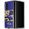 NFL Baltimore Ravens Zone Block Galaxy Z Fold4 5G Clear Case