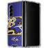 NFL Baltimore Ravens Zone Block Galaxy Z Fold4 5G Clear Case