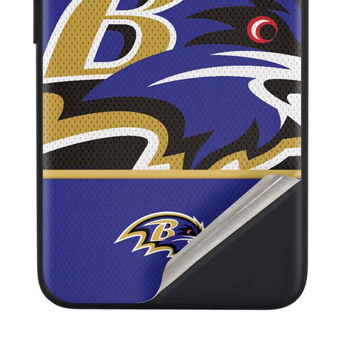 NFL Baltimore Ravens Zone Block Google Pixel 4a Skin