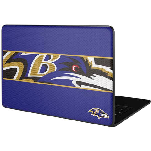 NFL Baltimore Ravens Zone Block Google Pixelbook Go Skin