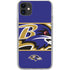 NFL Baltimore Ravens Zone Block iPhone 11 Clear Case