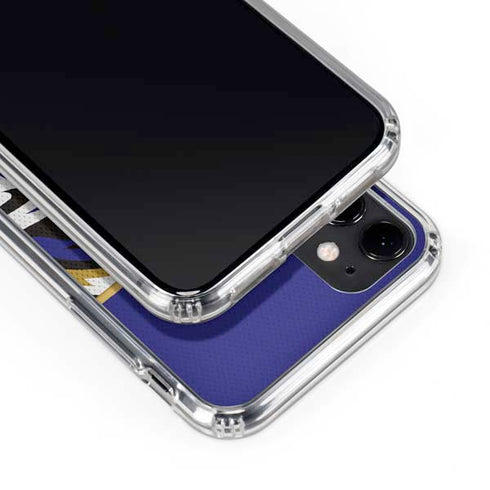 NFL Baltimore Ravens Zone Block iPhone 11 Clear Case