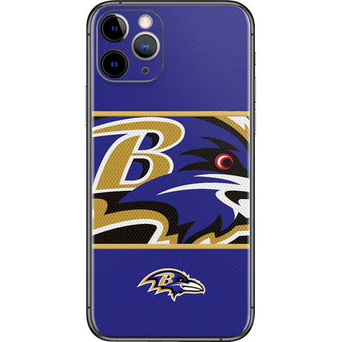 NFL Baltimore Ravens Zone Block iPhone 11 Pro Skin