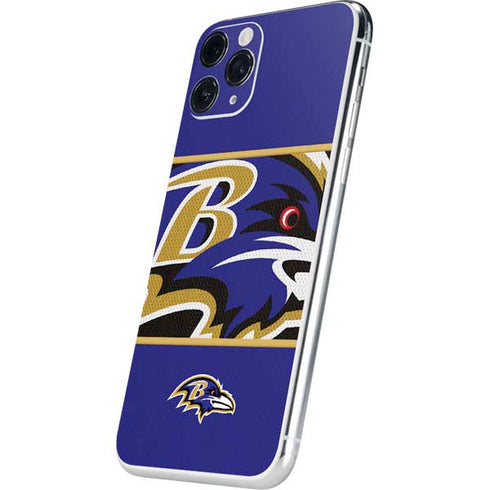 NFL Baltimore Ravens Zone Block iPhone 11 Pro Skin