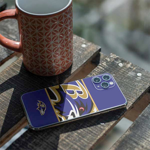 NFL Baltimore Ravens Zone Block iPhone 11 Pro Skin