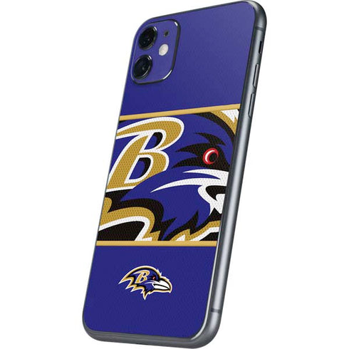 NFL Baltimore Ravens Zone Block iPhone 11 Skin