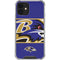 NFL Baltimore Ravens Zone Block iPhone 12 Clear Case
