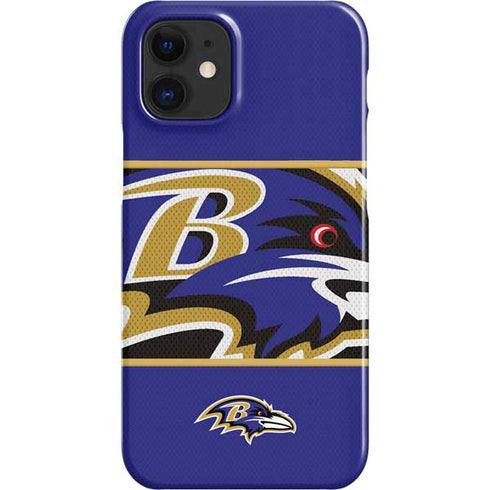 NFL Baltimore Ravens Zone Block iPhone 12 Mini Lite Case