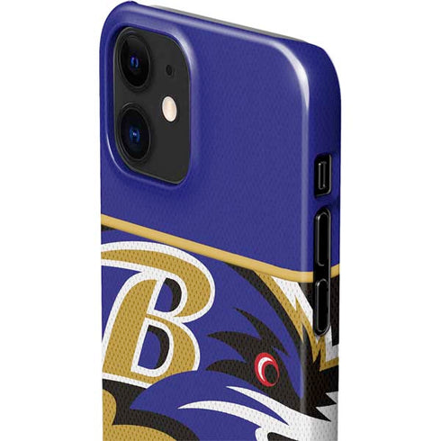 NFL Baltimore Ravens Zone Block iPhone 12 Mini Lite Case