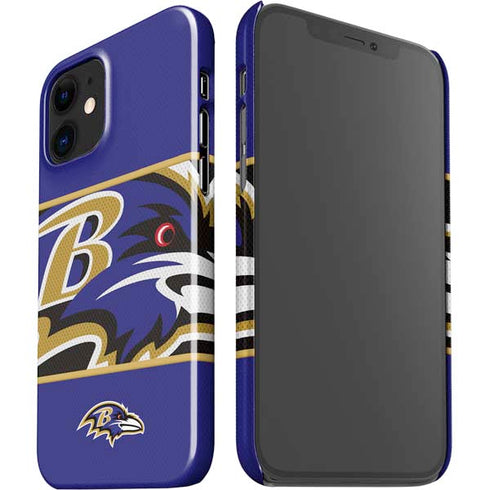 NFL Baltimore Ravens Zone Block iPhone 12 Mini Lite Case
