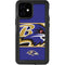 NFL Baltimore Ravens Zone Block iPhone 12 Mini Waterproof Case