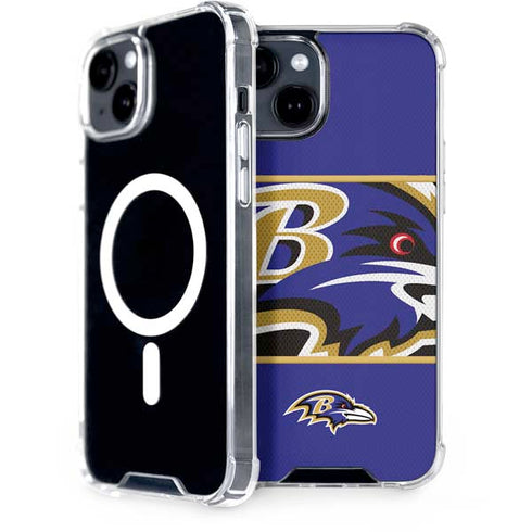 NFL Baltimore Ravens Zone Block iPhone 13 MagSafe Case