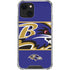 NFL Baltimore Ravens Zone Block iPhone 13 Mini Clear Case