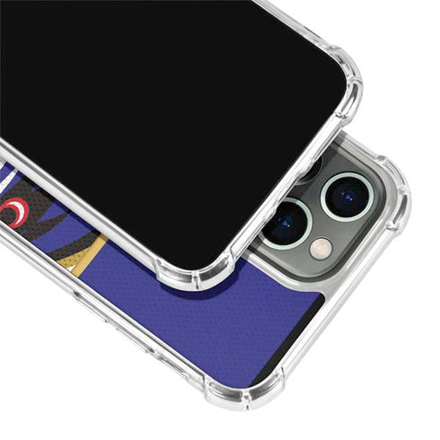 NFL Baltimore Ravens Zone Block iPhone 13 Pro Clear Case