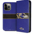 NFL Baltimore Ravens Zone Block iPhone 13 Pro Max Folio Case