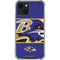 NFL Baltimore Ravens Zone Block iPhone 15 Plus Clear Case