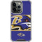 NFL Baltimore Ravens Zone Block iPhone 15 Pro Clear Case