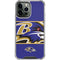 NFL Baltimore Ravens Zone Block iPhone 14 Pro Max Clear Case