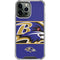 NFL Baltimore Ravens Zone Block iPhone 15 Pro Max Clear Case
