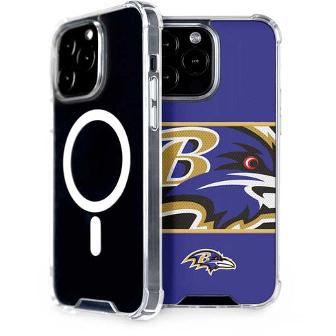 NFL Baltimore Ravens Zone Block iPhone 15 Pro Max MagSafe Case