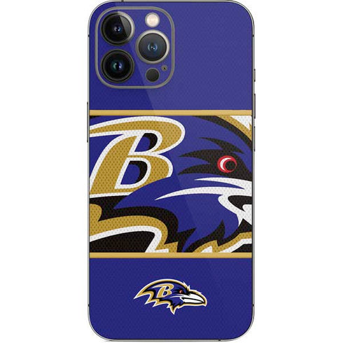 NFL Baltimore Ravens Zone Block iPhone 14 Pro Max Skin