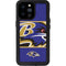 NFL Baltimore Ravens Zone Block iPhone 14 Pro Max Waterproof Case