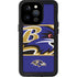 NFL Baltimore Ravens Zone Block iPhone 14 Pro Waterproof Case