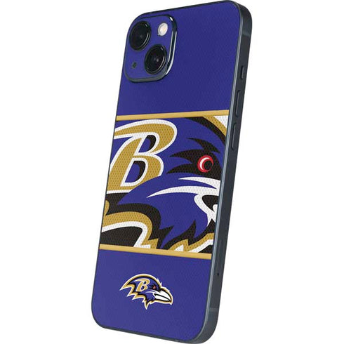 NFL Baltimore Ravens Zone Block iPhone 15 Skin