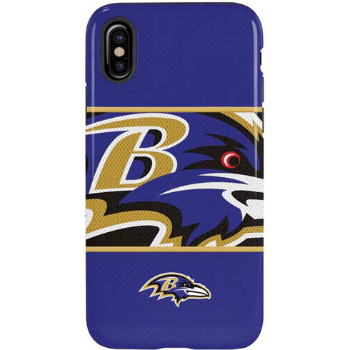 NFL Baltimore Ravens Zone Block iPhone X Pro Case