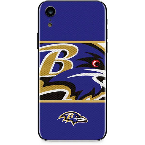 NFL Baltimore Ravens Zone Block iPhone XR Skin