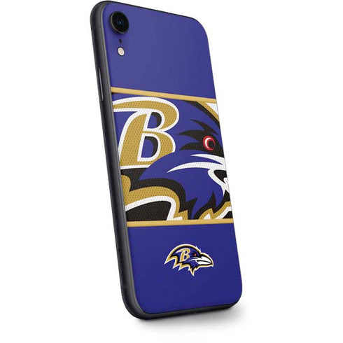 NFL Baltimore Ravens Zone Block iPhone XR Skin