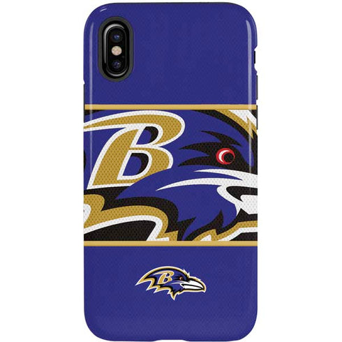 NFL Baltimore Ravens Zone Block iPhone XS Pro Case