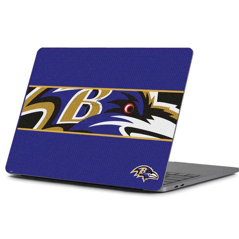 NFL Baltimore Ravens Zone Block Apple MacBook Pro 13-inch Skin