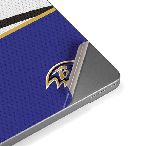 NFL Baltimore Ravens Zone Block MacBook Pro 14in (2021-24) Skin