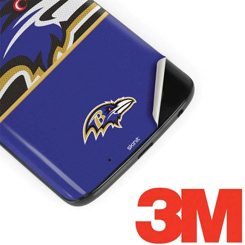 NFL Baltimore Ravens Zone Block Moto G6 Skin