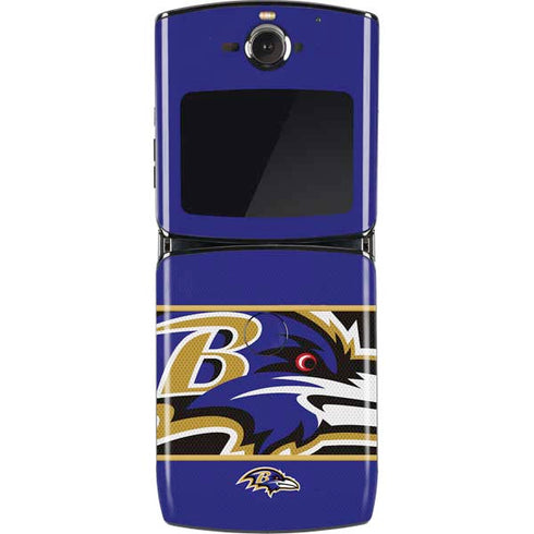 NFL Baltimore Ravens Zone Block Motorola RAZR Skin
