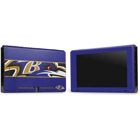 NFL Baltimore Ravens Zone Block Nintendo Switch Bundle Skin