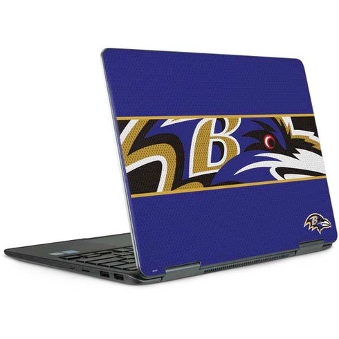 NFL Baltimore Ravens Zone Block Notebook 9 Pro 13in (2017) Skin
