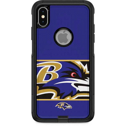 NFL Baltimore Ravens Zone Block Otterbox Commuter iPhone Skin