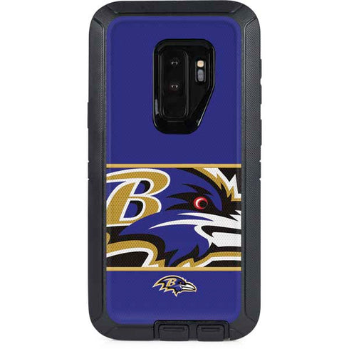 NFL Baltimore Ravens Zone Block Otterbox Defender Galaxy Skin