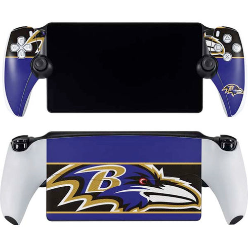 NFL Baltimore Ravens Zone Block PlayStation Portal Remote Player Skin