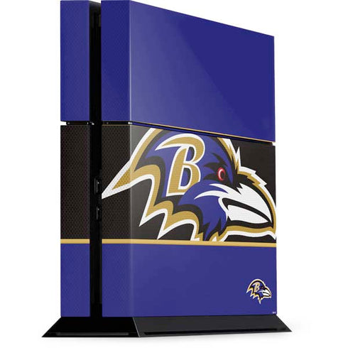 NFL Baltimore Ravens Zone Block PS4 Console Skin