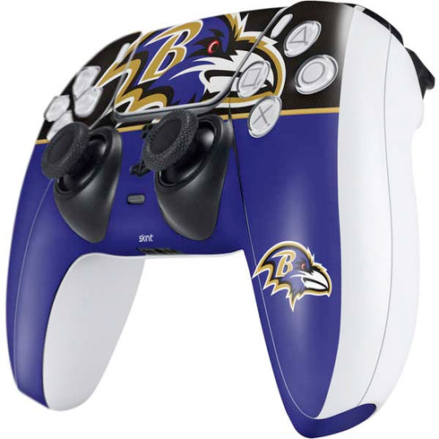 NFL Baltimore Ravens Zone Block PS5 Controller Skin